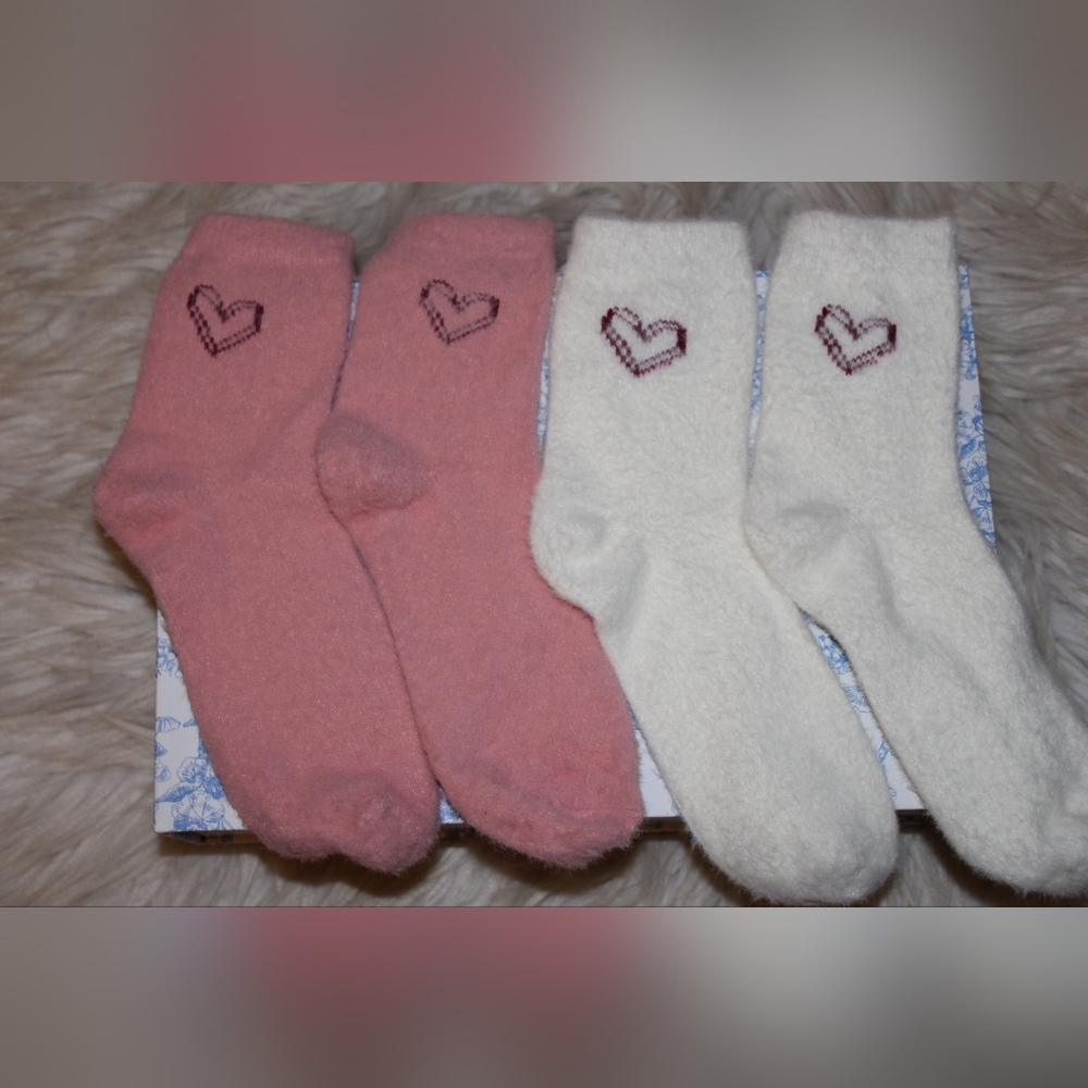 Sweetheart Cozy Socks (2-Pair Set)